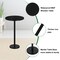 Small Spaces Pedestal Side Table for Sofa Couch Chair Patio